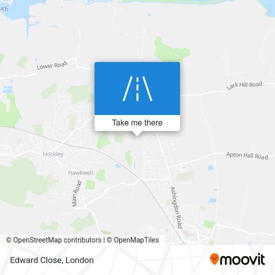 Edward Close map