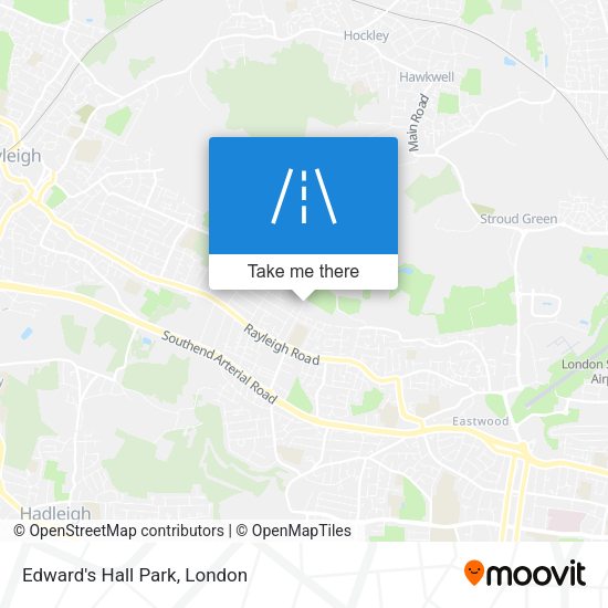 Edward's Hall Park map