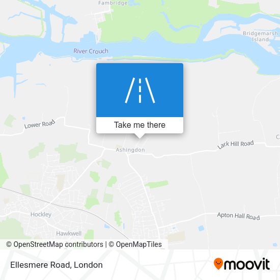 Ellesmere Road map