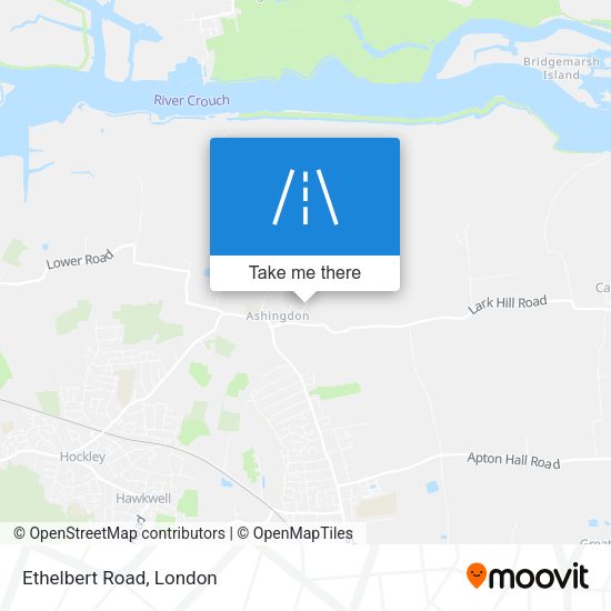 Ethelbert Road map