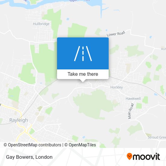 Gay Bowers map