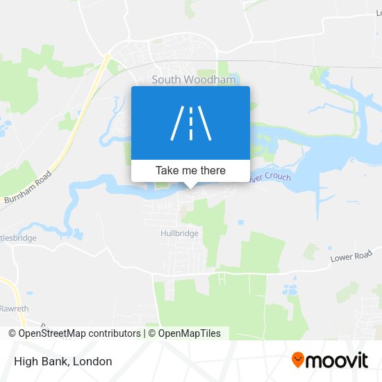 High Bank map