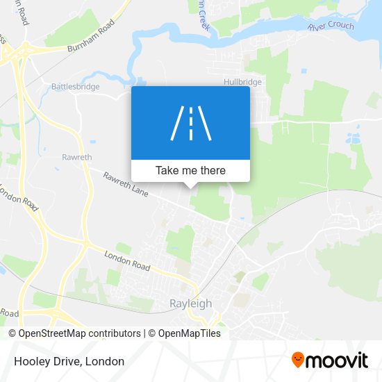 Hooley Drive map