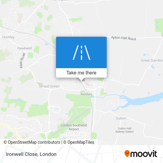 Ironwell Close map
