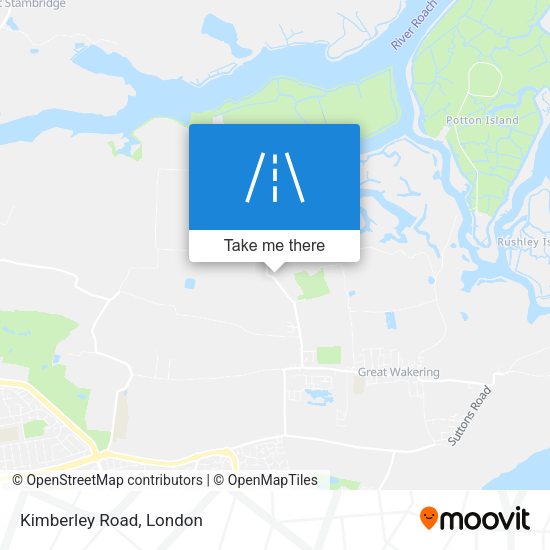 Kimberley Road map
