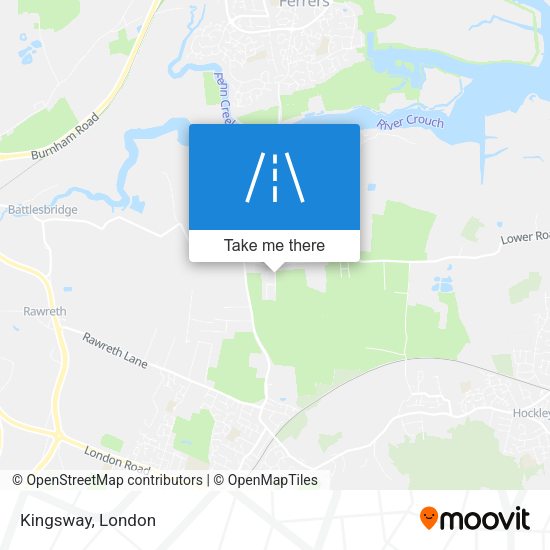 Kingsway map