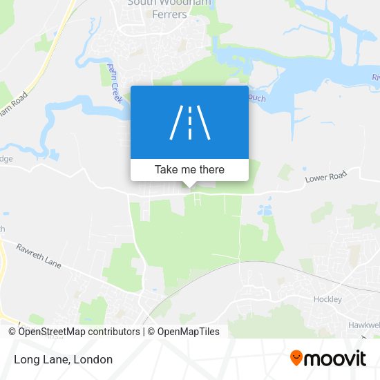 Long Lane map