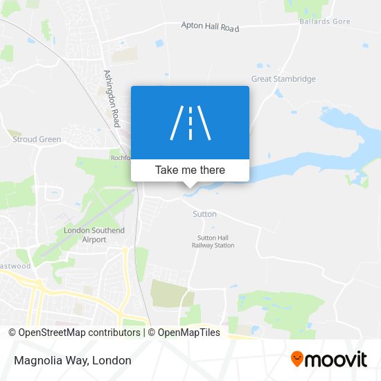 Magnolia Way map