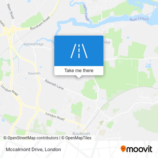 Mccalmont Drive map