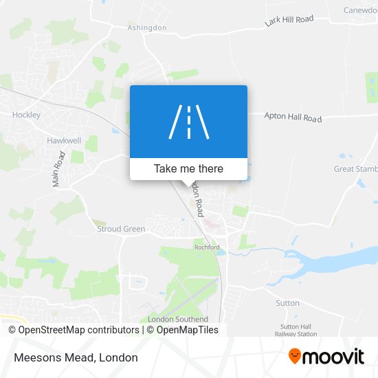 Meesons Mead map