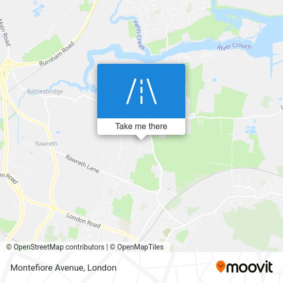 Montefiore Avenue map