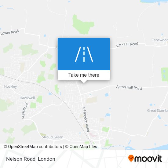 Nelson Road map