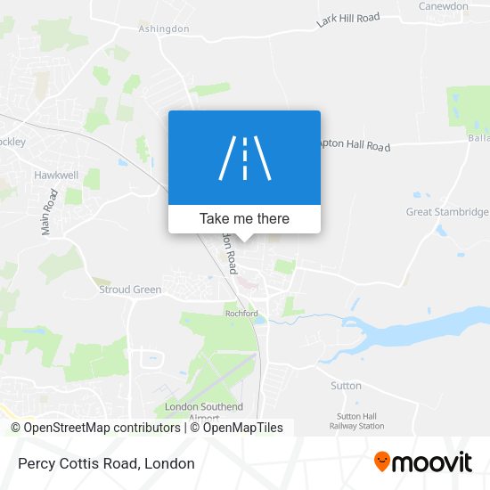 Percy Cottis Road map