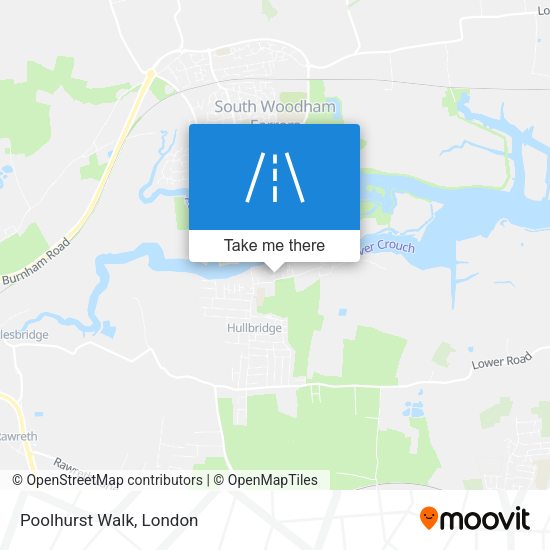 Poolhurst Walk map