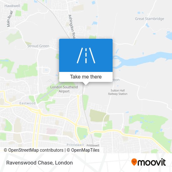 Ravenswood Chase map
