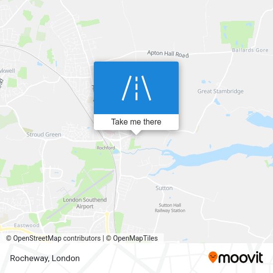 Rocheway map