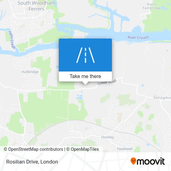 Rosilian Drive map