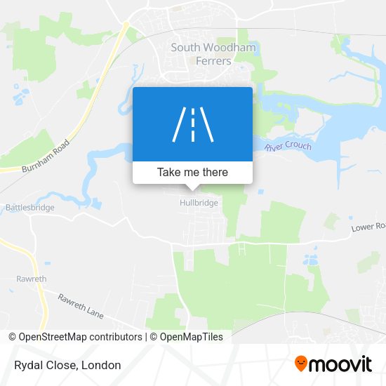 Rydal Close map