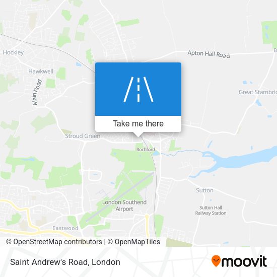Saint Andrew's Road map