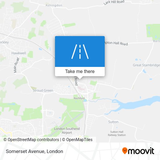 Somerset Avenue map