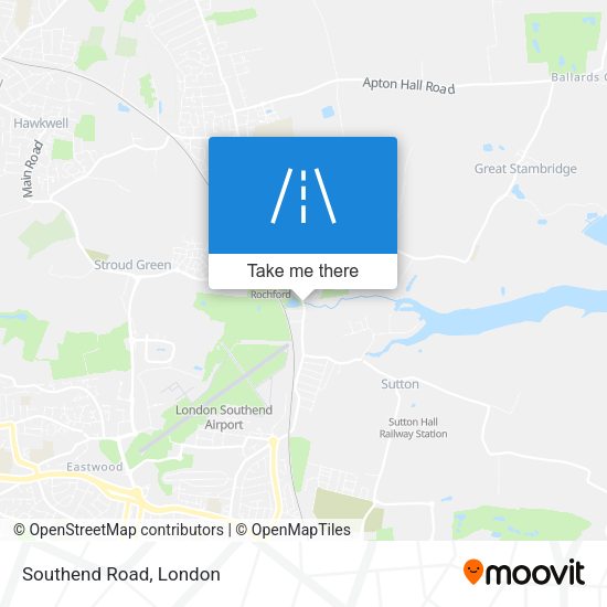 Southend Road map