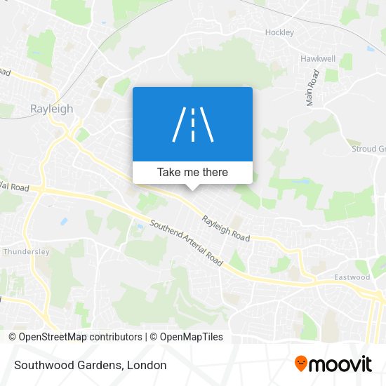 Southwood Gardens map