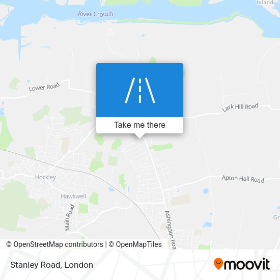 Stanley Road map