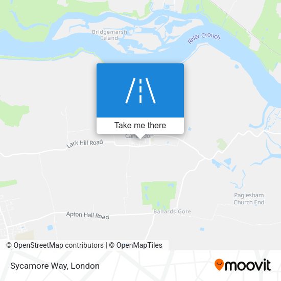 Sycamore Way map