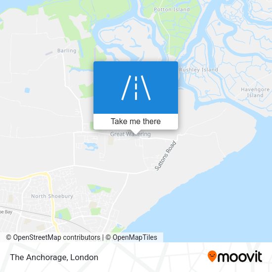 The Anchorage map