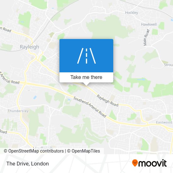 The Drive map