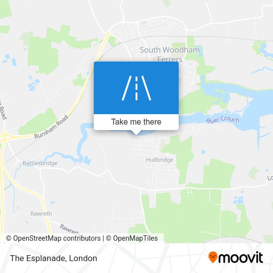 The Esplanade map