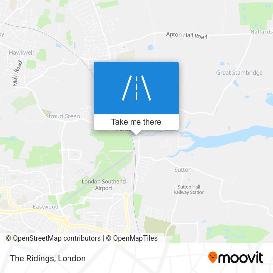 The Ridings map