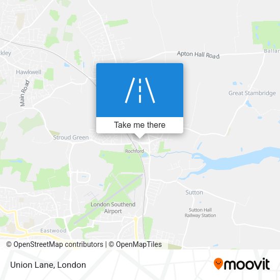 Union Lane map