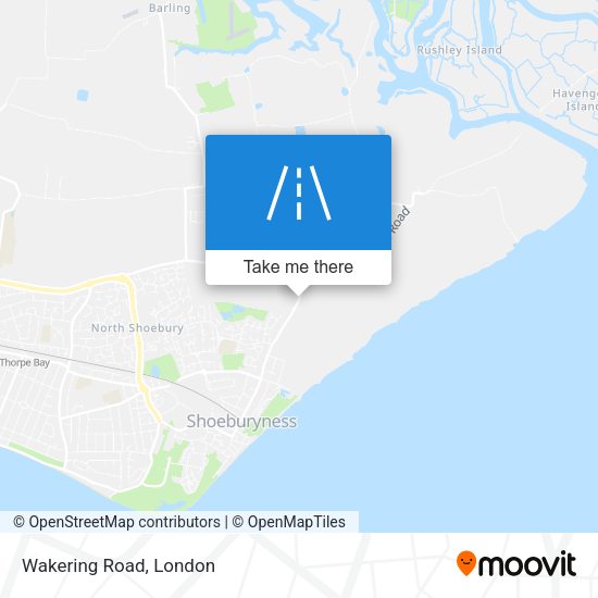 Wakering Road map