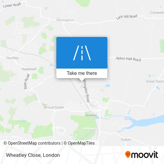 Wheatley Close map