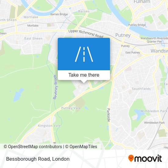 Bessborough Road map