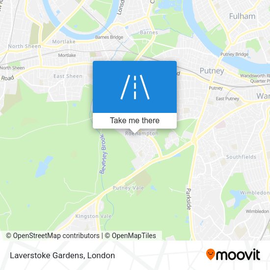 Laverstoke Gardens map