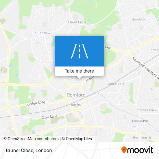 Brunel Close map