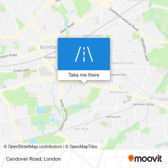 Candover Road map