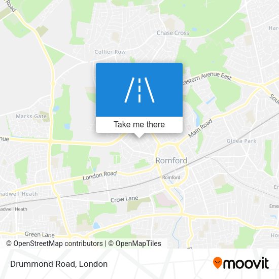 Drummond Road map