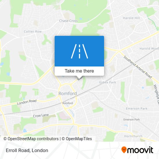 Erroll Road map