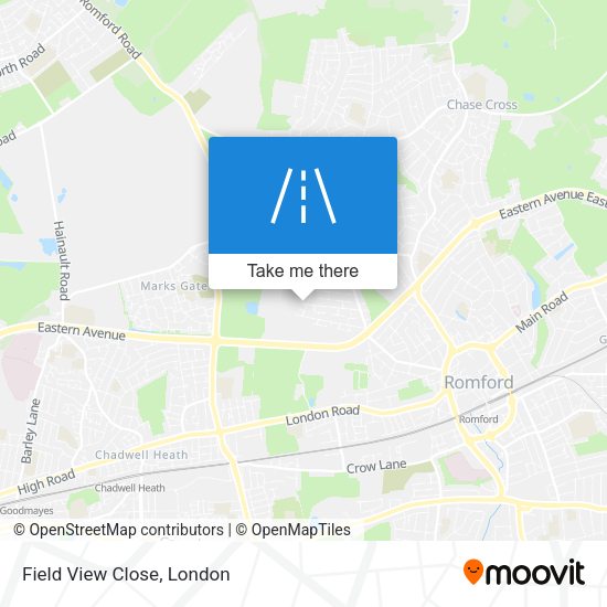 Field View Close map