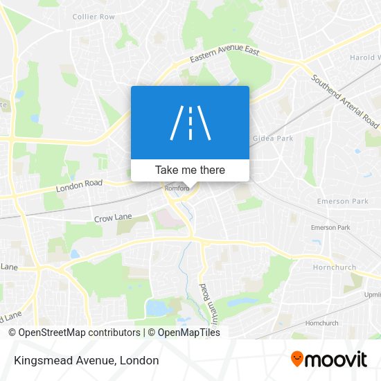 Kingsmead Avenue map