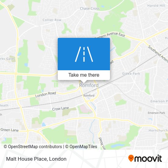 Malt House Place map
