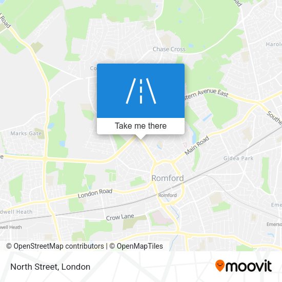 North Street map