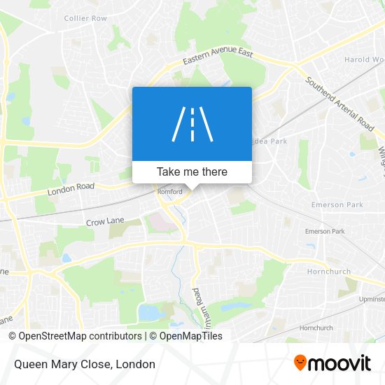 Queen Mary Close map