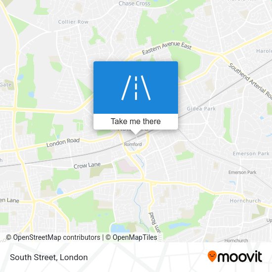 South Street map