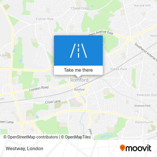 Westway map