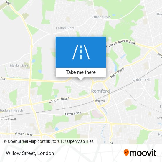 Willow Street map