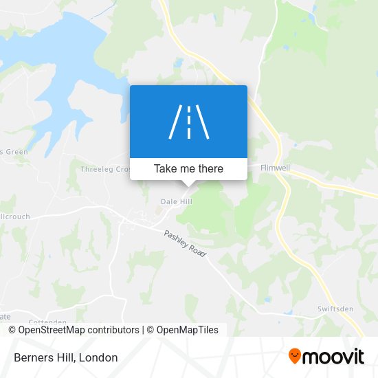 Berners Hill map